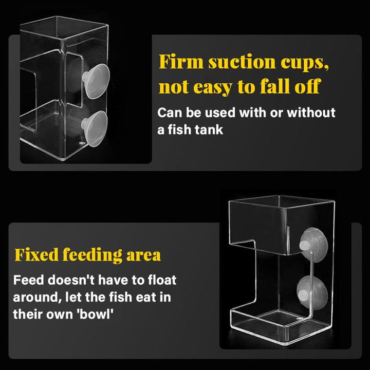 Lisslune | Feeding ring and tray for aquarium