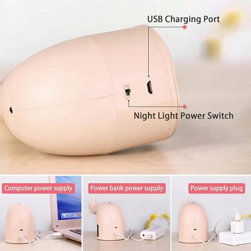 Lisslune | Peacock Projection Wall Lamp with Remote Control