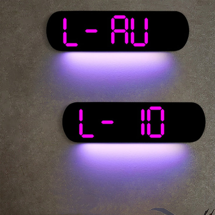 Lisslune | Multifunctional Decorative LED Digital Wall Clock