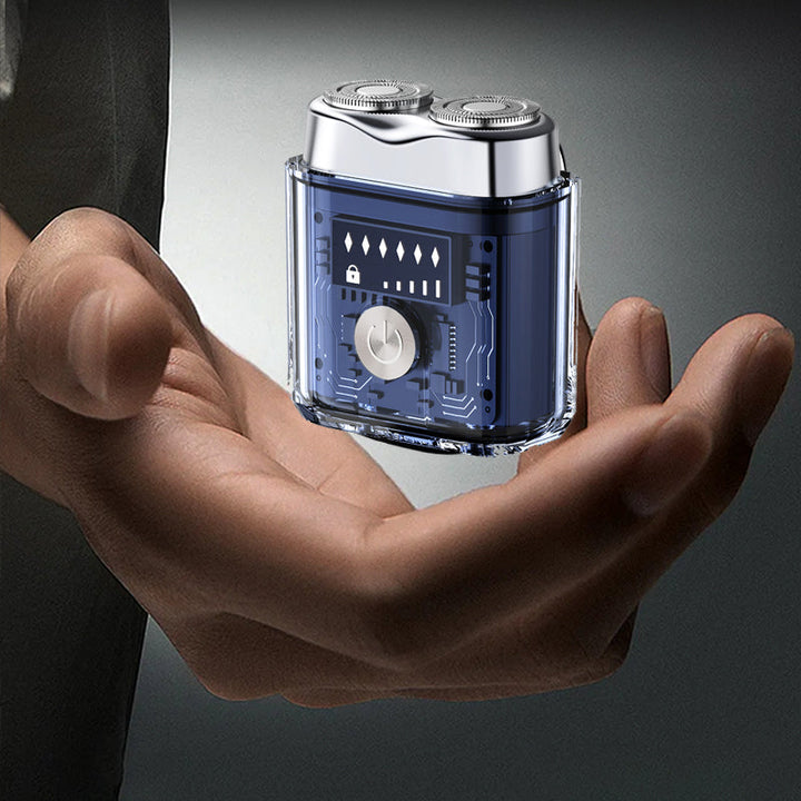 Lisslune | Futuristic transparent mini electric smooth shaver