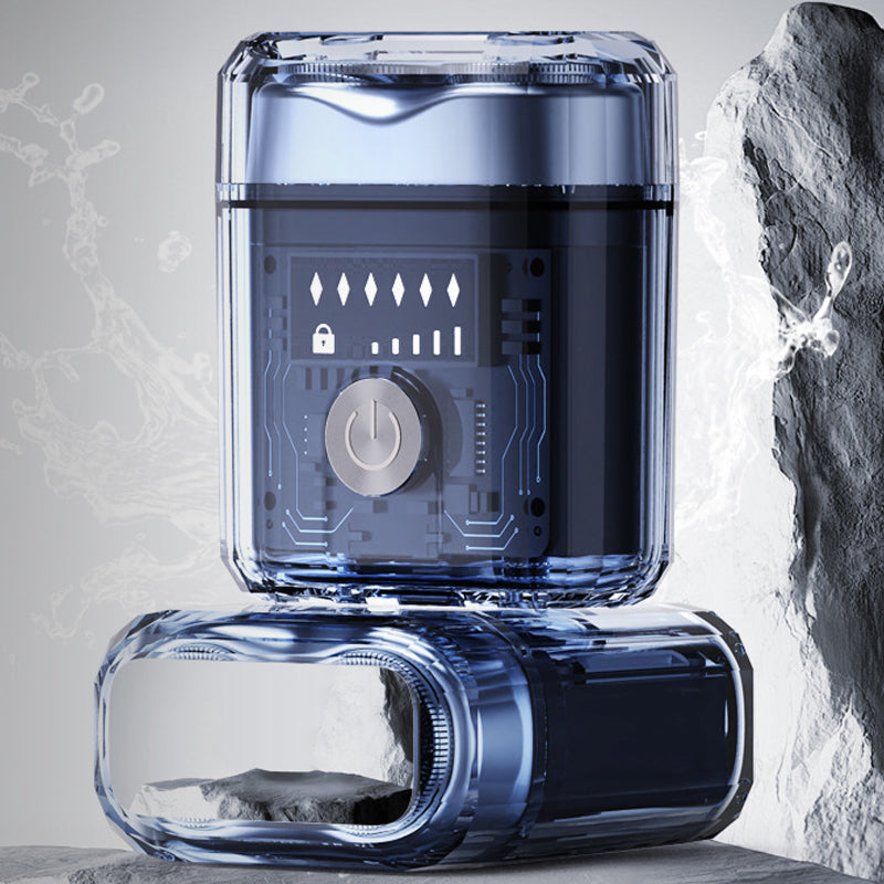 Lisslune | Futuristic transparent mini electric smooth shaver