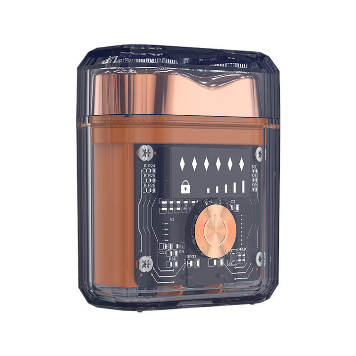 Lisslune | Futuristic transparent mini electric smooth shaver