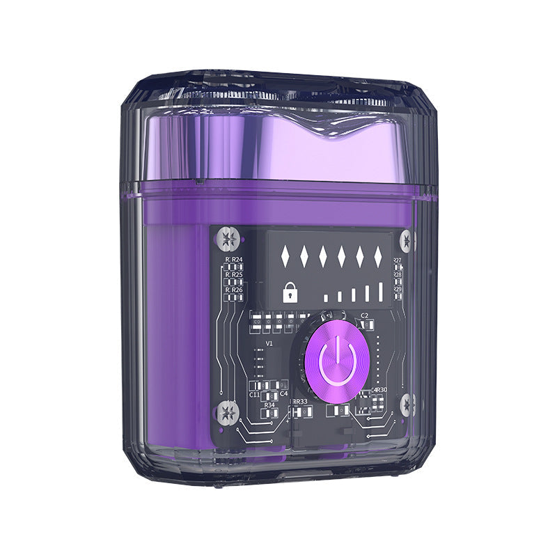 Lisslune | Futuristic transparent mini electric smooth shaver