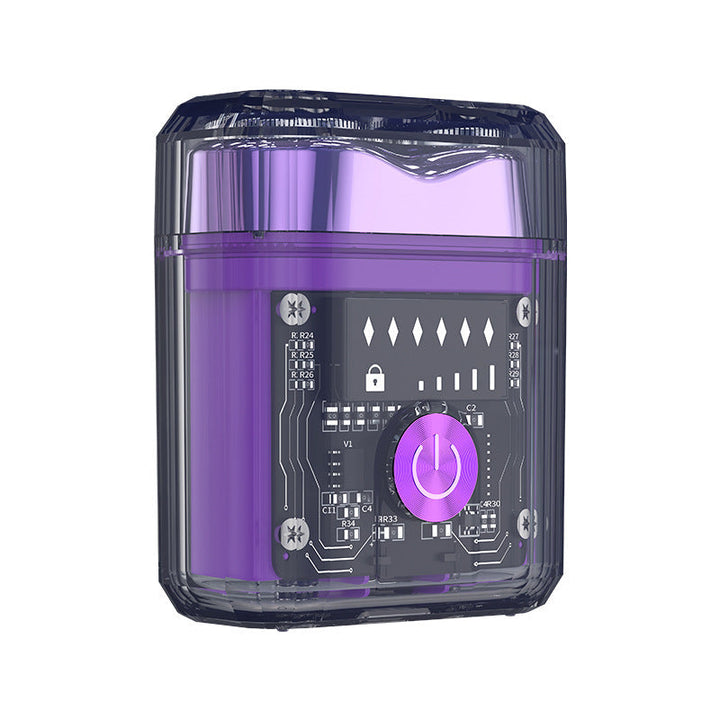 Lisslune | Futuristic transparent mini electric smooth shaver