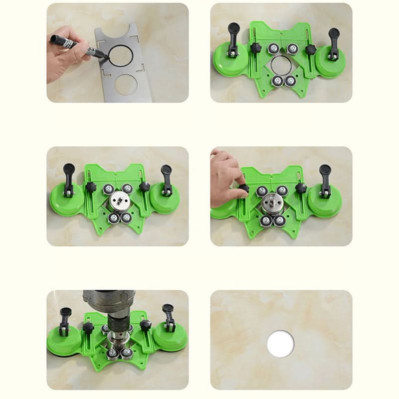 Lisslune | Tile adjustable hole locator