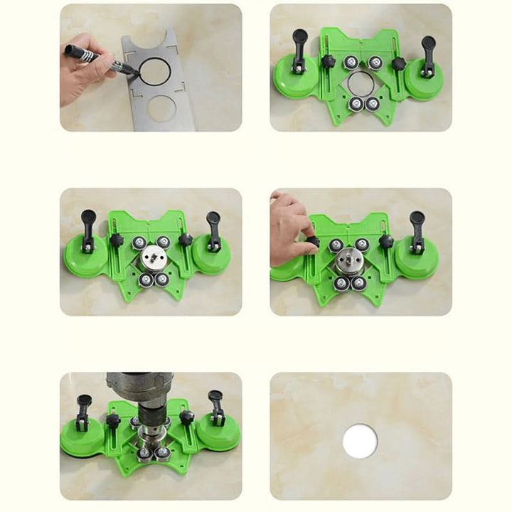 Lisslune | Tile adjustable hole locator