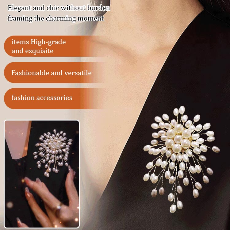 Lisslune | BUY 1 GET 1 FREELadies' high-end exquisite handmade pearl brooch