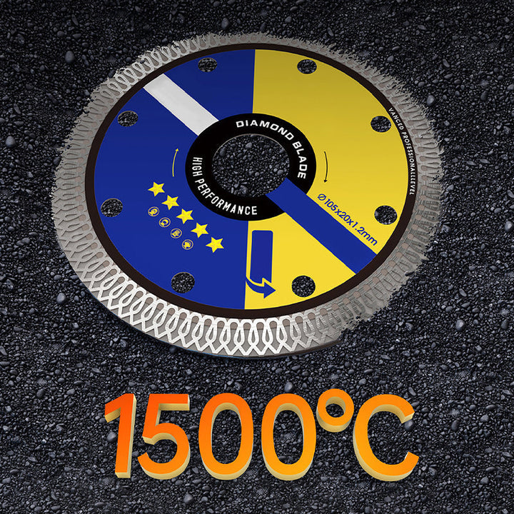 Lisslune | Successful cutting discs for super fine ceramic tiles