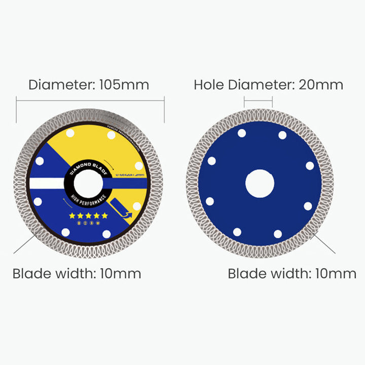 Lisslune | Successful cutting discs for super fine ceramic tiles