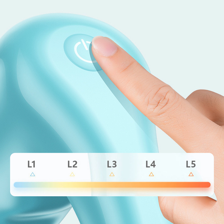 Lisslune | Portable massager with 5 speeds and adjustable strap