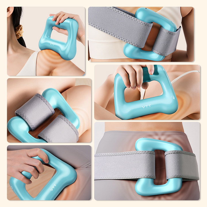 Lisslune | Portable massager with 5 speeds and adjustable strap