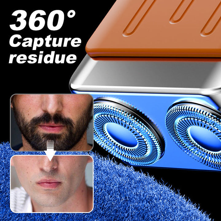 Lisslune | Men's Portable Mini Rotary Electric Shaver
