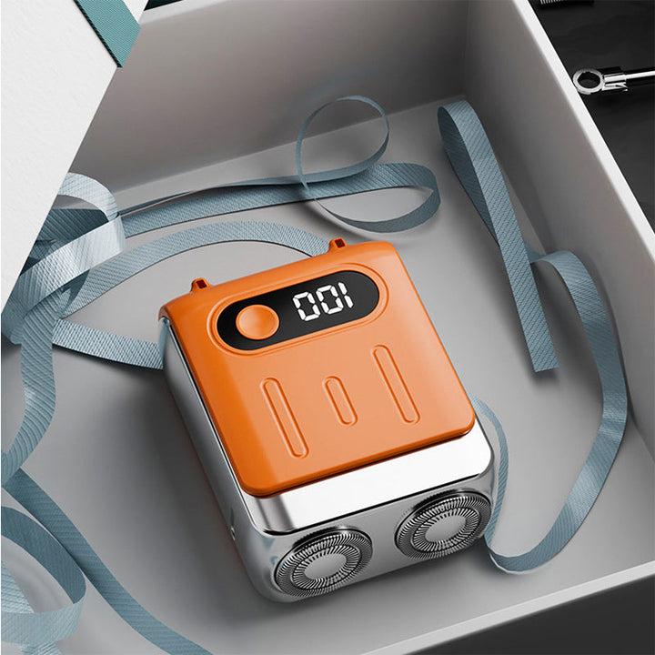 Lisslune | Men's Portable Mini Rotary Electric Shaver