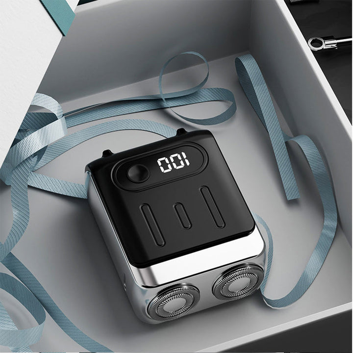 Lisslune | Men's Portable Mini Rotary Electric Shaver