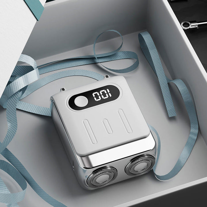 Lisslune | Men's Portable Mini Rotary Electric Shaver
