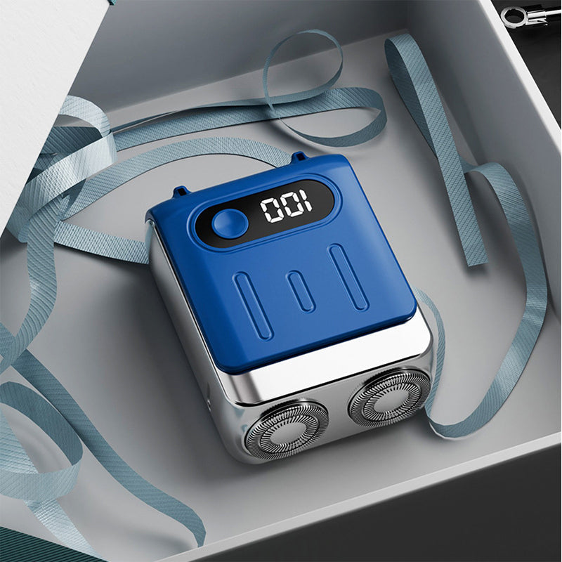 Lisslune | Men's Portable Mini Rotary Electric Shaver