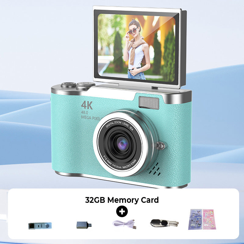 Skorter | 4K HD Flip-Screen Digital Camera