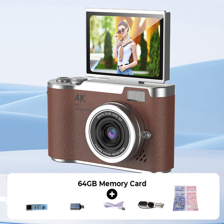 Skorter | 4K HD Flip-Screen Digital Camera