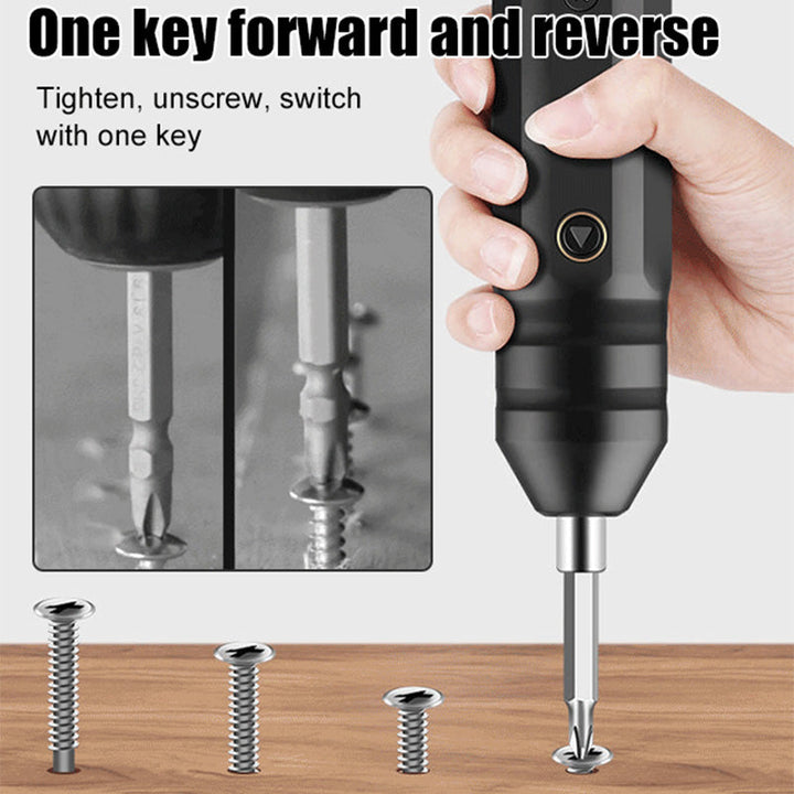 Lisslune | Portable rechargeable electric screwdriver set