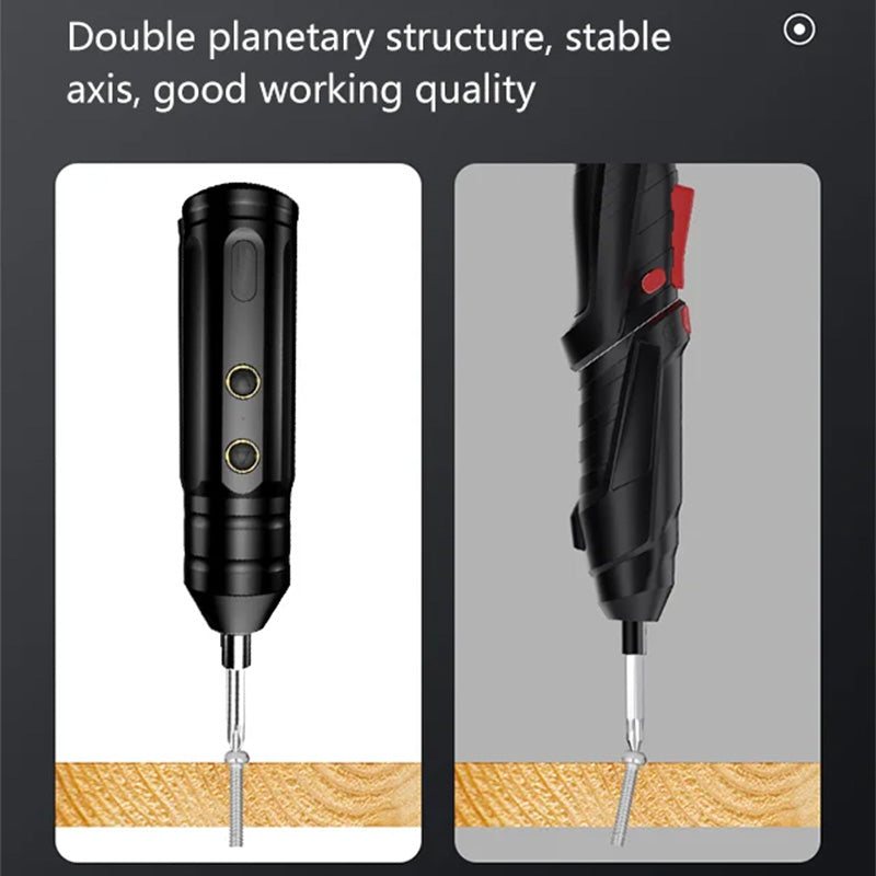 Lisslune | Portable rechargeable electric screwdriver set