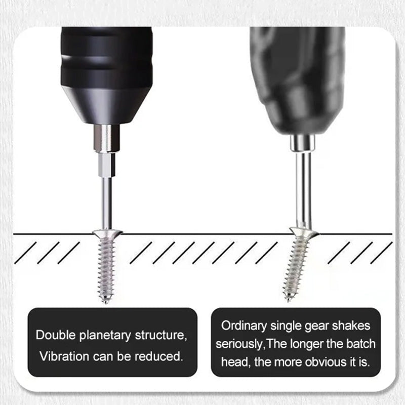 Lisslune | Portable rechargeable electric screwdriver set