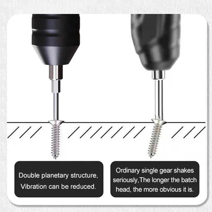 Lisslune | Portable rechargeable electric screwdriver set