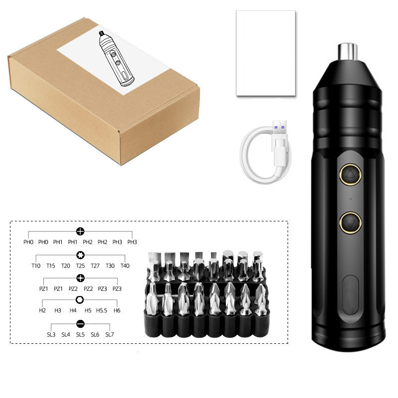 Lisslune | Portable rechargeable electric screwdriver set