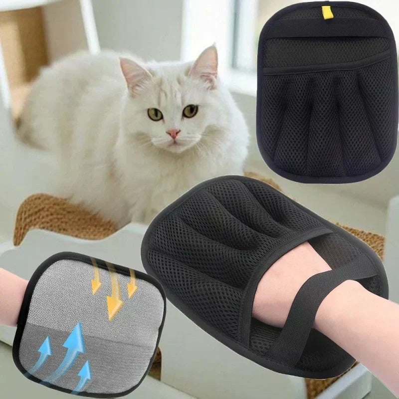 Lisslune |  Reusable gloves for removing pet hair