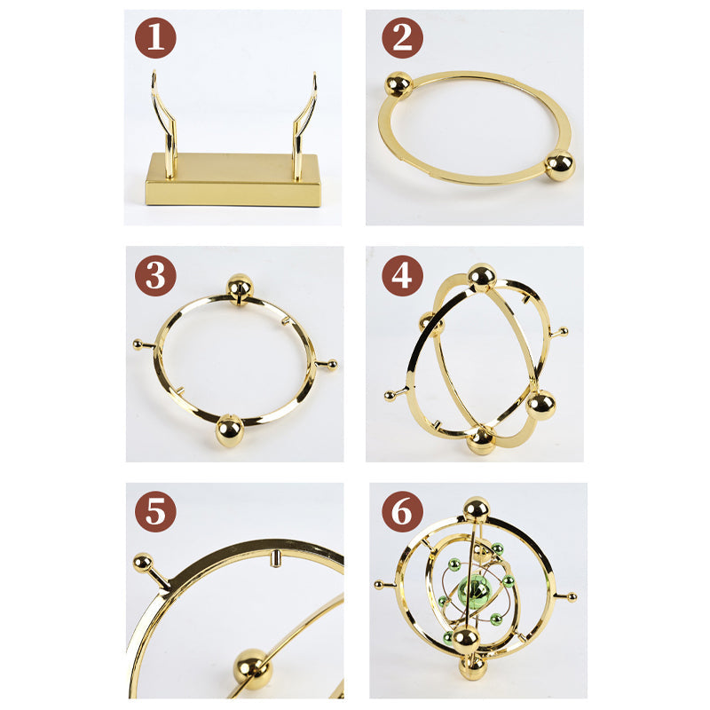 Lisslune | Pendulum with eternal motion in heavenly orbit – Creative rotating decoration for the home