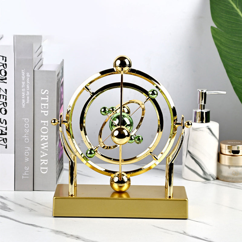 Lisslune | Pendulum with eternal motion in heavenly orbit – Creative rotating decoration for the home