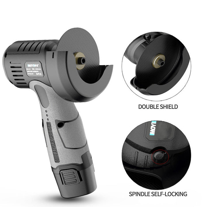 Lisslune | 12V Mini Angle Grinder with Cutting Disc