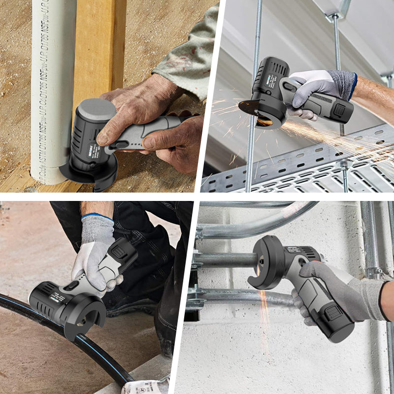 Lisslune | 12V Mini Angle Grinder with Cutting Disc