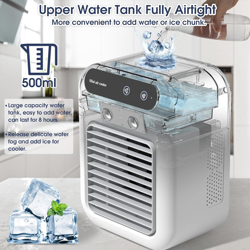 Lisslune | Summer promotion for a limited time 6 Discount️Mini portable air conditioner with cooler and air humidifier