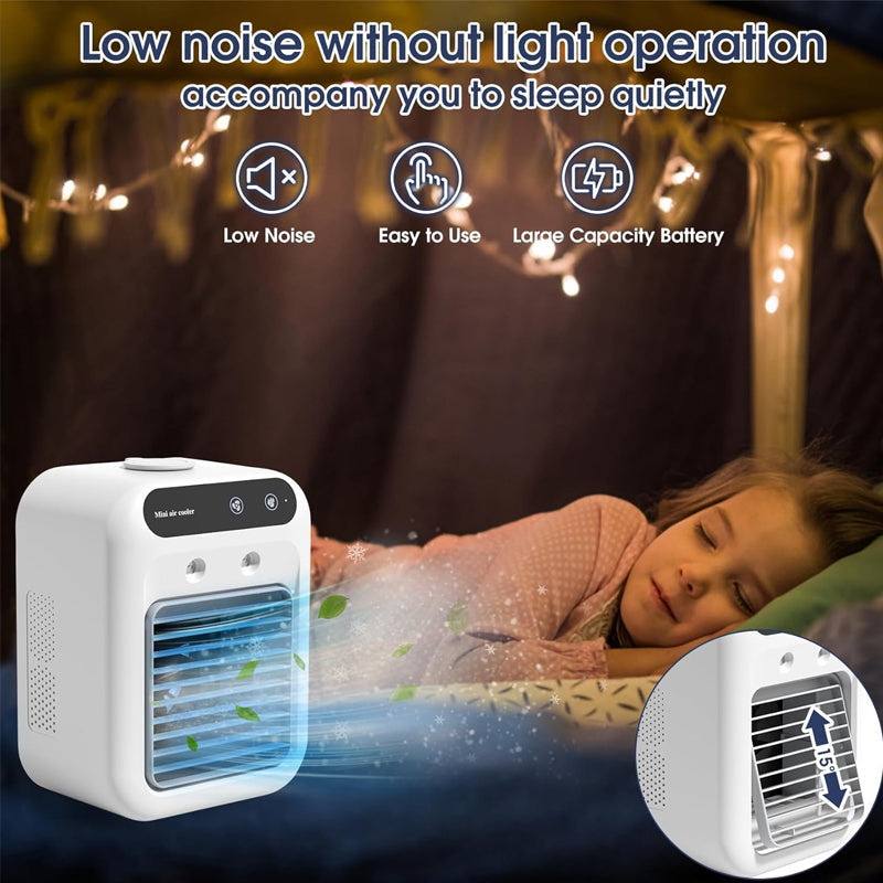 Lisslune | Summer promotion for a limited time 6 Discount️Mini portable air conditioner with cooler and air humidifier