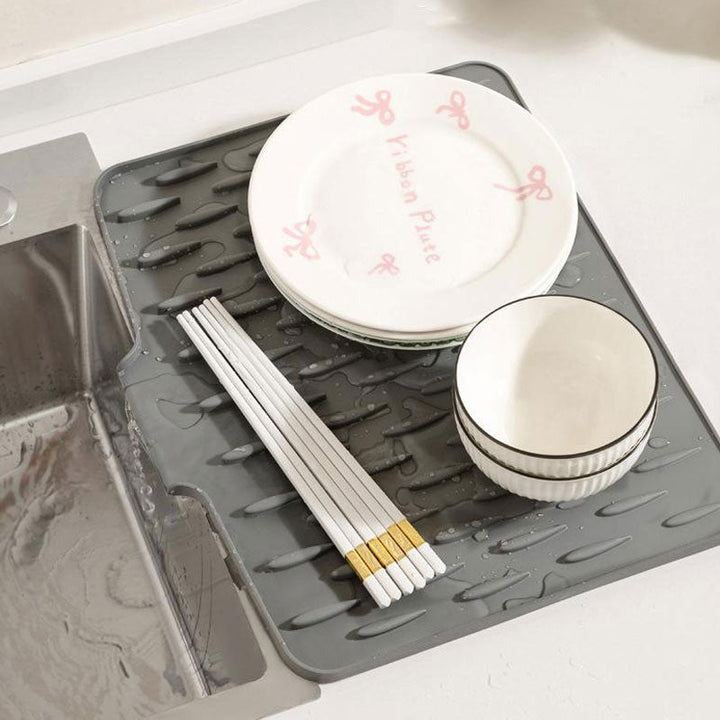 Lisslune | Multifunctional and foldable silicone drainage mat