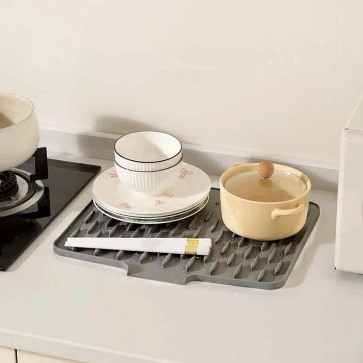 Lisslune | Multifunctional and foldable silicone drainage mat