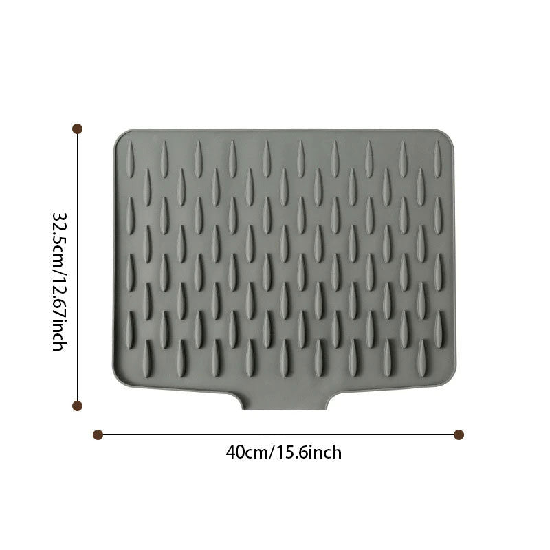 Lisslune | Multifunctional and foldable silicone drainage mat