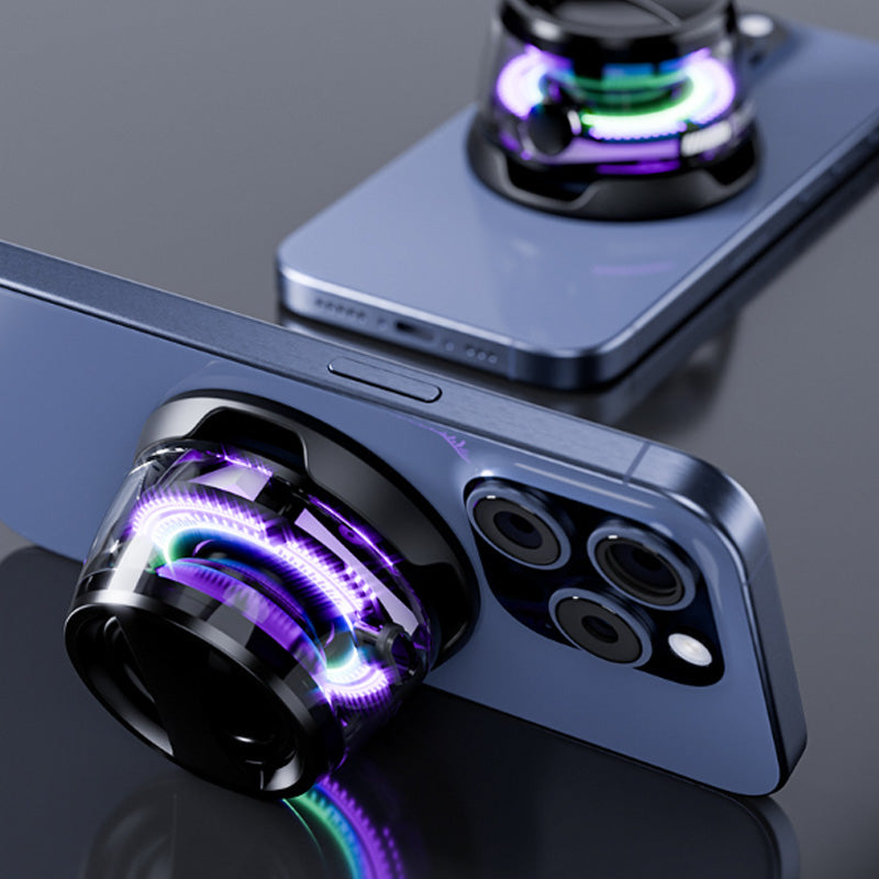 Lisslune | Compact and magnetic Bluetooth speaker set with LED lights
