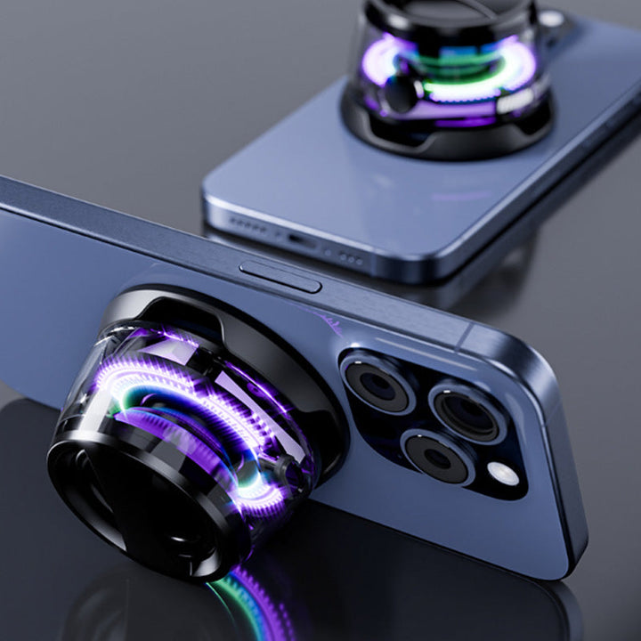 Lisslune | Compact and magnetic Bluetooth speaker set with LED lights