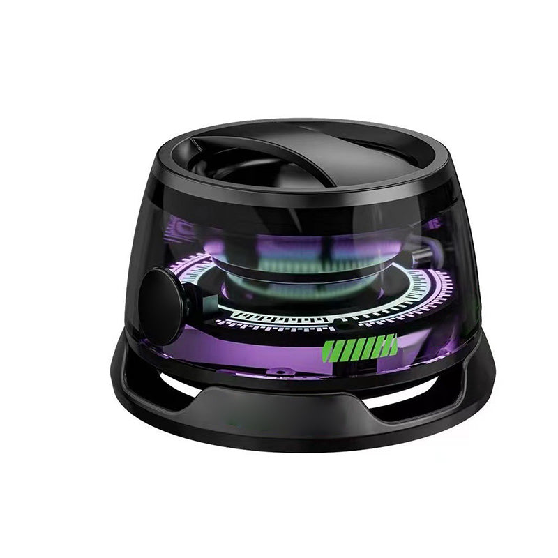 Lisslune | Compact and magnetic Bluetooth speaker set with LED lights
