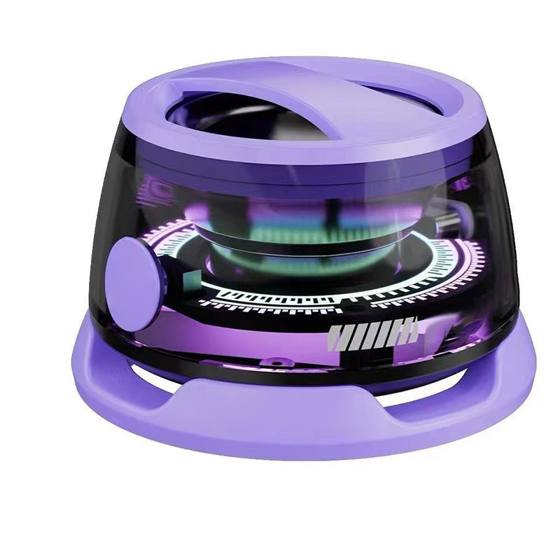 Lisslune | Compact and magnetic Bluetooth speaker set with LED lights