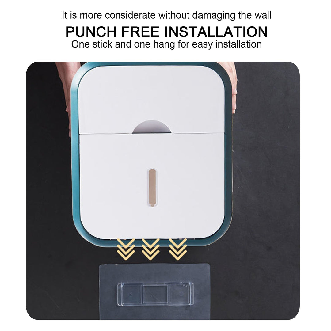 Lisslune | Flush-free toilet paper holder box