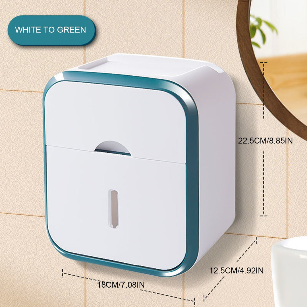 Lisslune | Flush-free toilet paper holder box