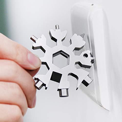 Lisslune | Multifunctional snowflake key with fingertip gyro