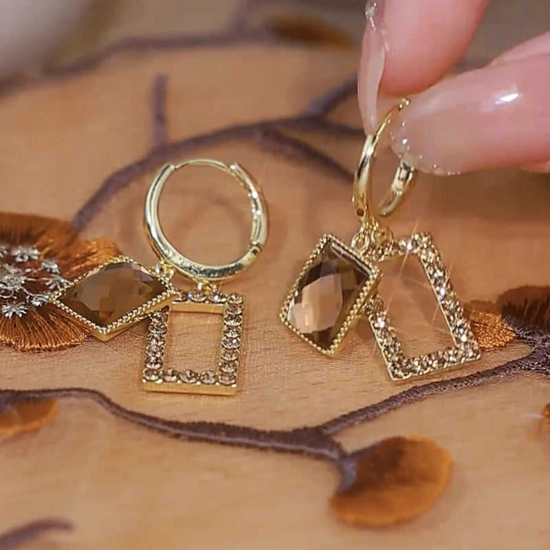 Lisslune | Dangle Hoop earrings for women