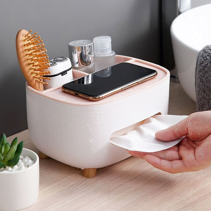 Lisslune | Multifunctional storage box for paper mobile phone holder
