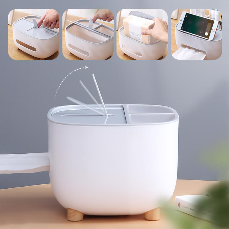 Lisslune | Multifunctional storage box for paper mobile phone holder