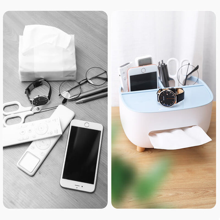 Lisslune | Multifunctional storage box for paper mobile phone holder