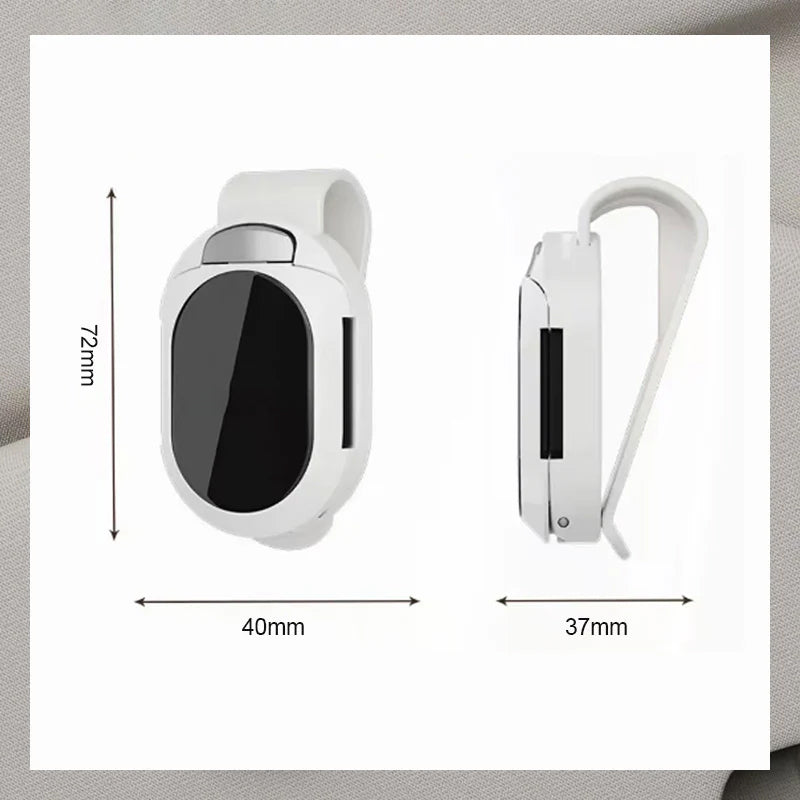 Lisslune | Multifunctional sunglasses holder for car's sun visor