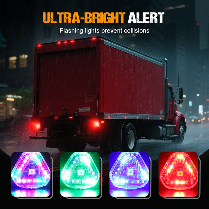 Lisslune | Super sharp solar flashing warning lights